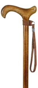 Classic Canes Walking Stick Wrist Loop - Brown