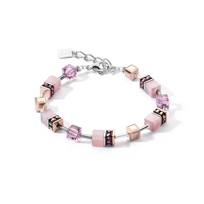 Coeur De Lion GEOCUBE® Iconic Monochrome Lilac Bracelet