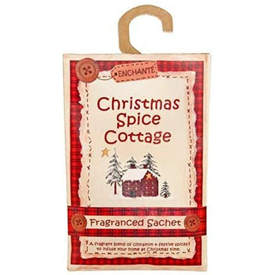 Festive Fragranced Sachet Collection - Christmas Spice Cottage/Cinnamon Creek