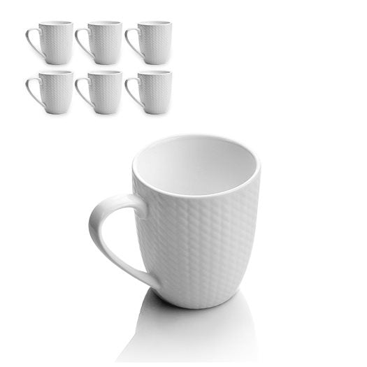Newbridge Silverware Whiteware Mug - Set of 6