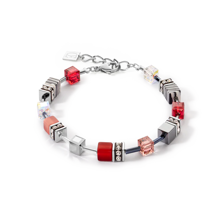 Coeur De Lion GeoCUBE® Iconic Red Bracelet