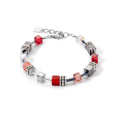 Coeur De Lion GeoCUBE® Iconic Red Bracelet