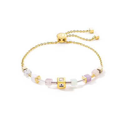 Coeur De Lion Gold Multicolour Pastel Bracelet