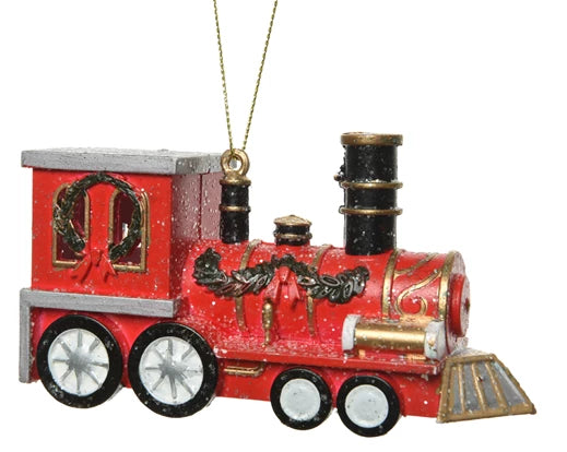 Red Train Christmas Tree Decoration