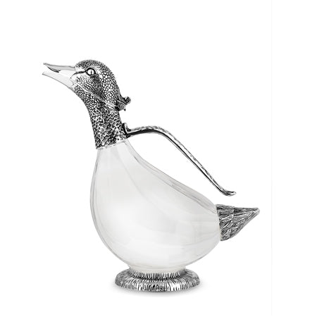 Newbridge Silverware Duck Wine Decanter - Silver Plated
