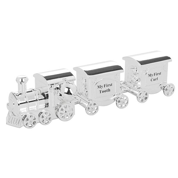 Baby Train and Carriage First Tooth and Curl Set