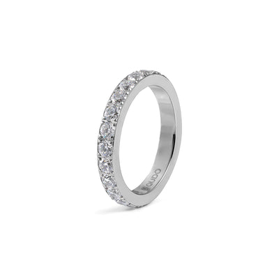 QUDO Eternity Spacer Ring - Big - Silver/Gold/Rose Gold