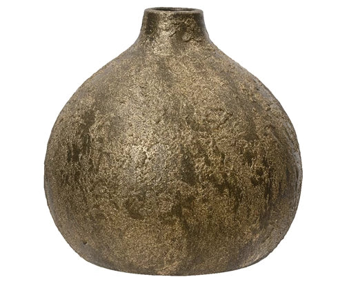 Golden Brown Terracotta Vase **CLICK & COLLECT ONLY**