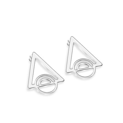 Newbridge Silverware Earrings - Sonata Triangular