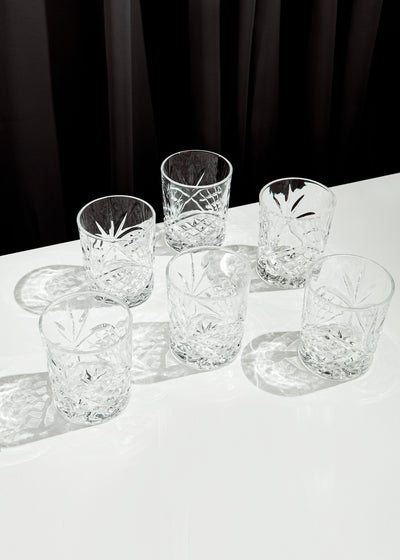 Killarney Crystal Trinity Whiskey Glass - Set of 6 PQ6