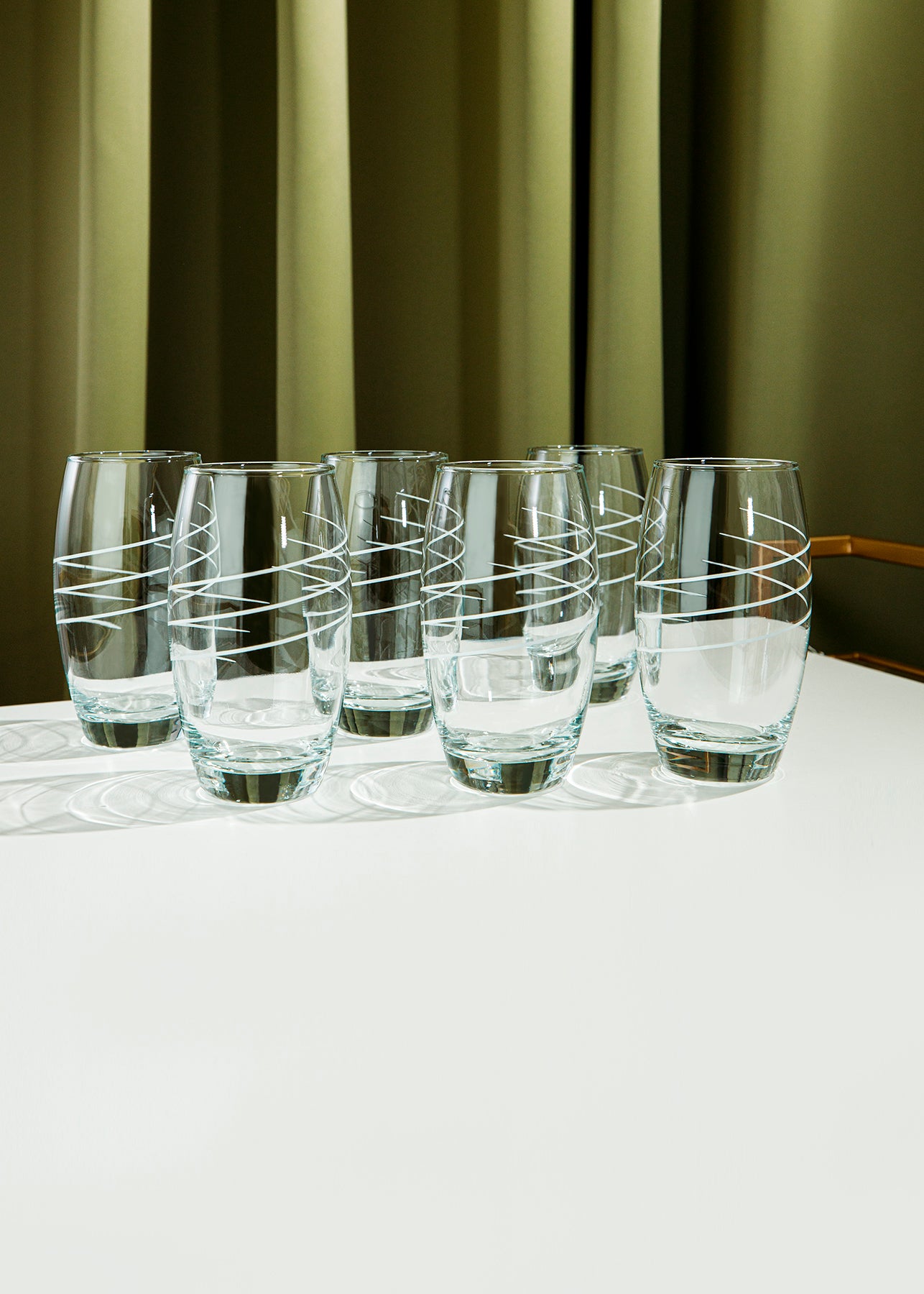 Killarney Crystal Rossmore Collection Hi-Ball Glass - Set of 6 PQ6