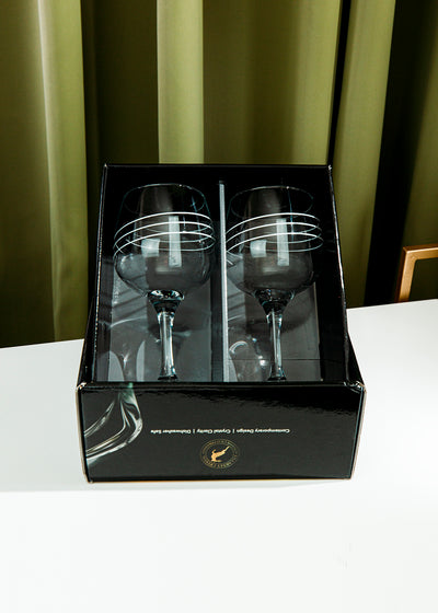 Killarney Crystal Rossmore Collection Gin Glass - Set of 2 PQ6
