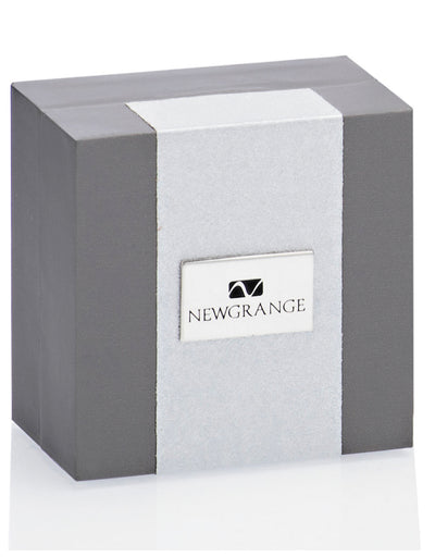 Newgrange Pendant - White Solitaire Stone & Diamanté