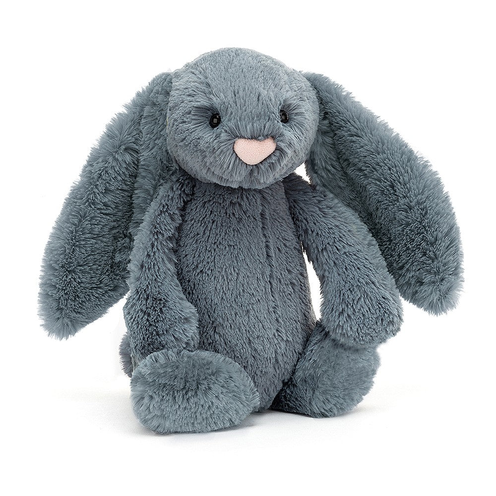 Jellycat Bashful Dusky Blue Bunny N