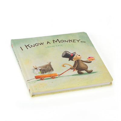 Jellycat 'I Know A Monkey' Book