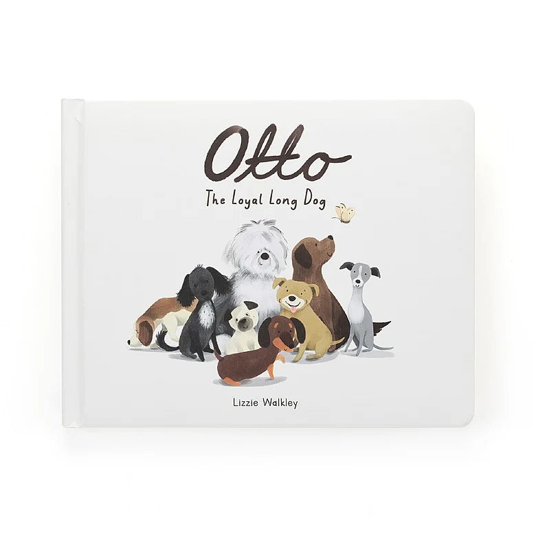Jellycat 'Otto the Loyal Long Dog' Book
