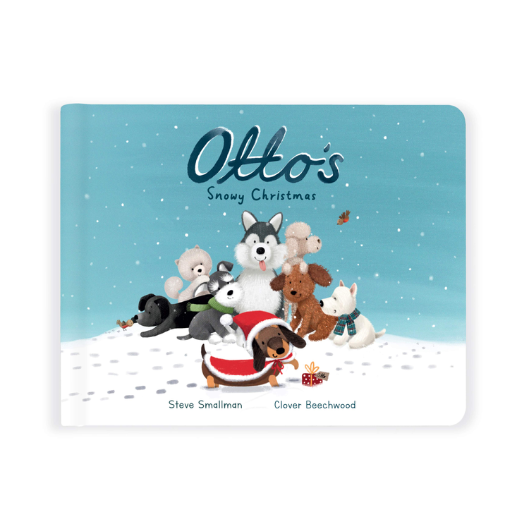 Jellycat Christmas 2024 'Otto's Snowy Christmas' Book