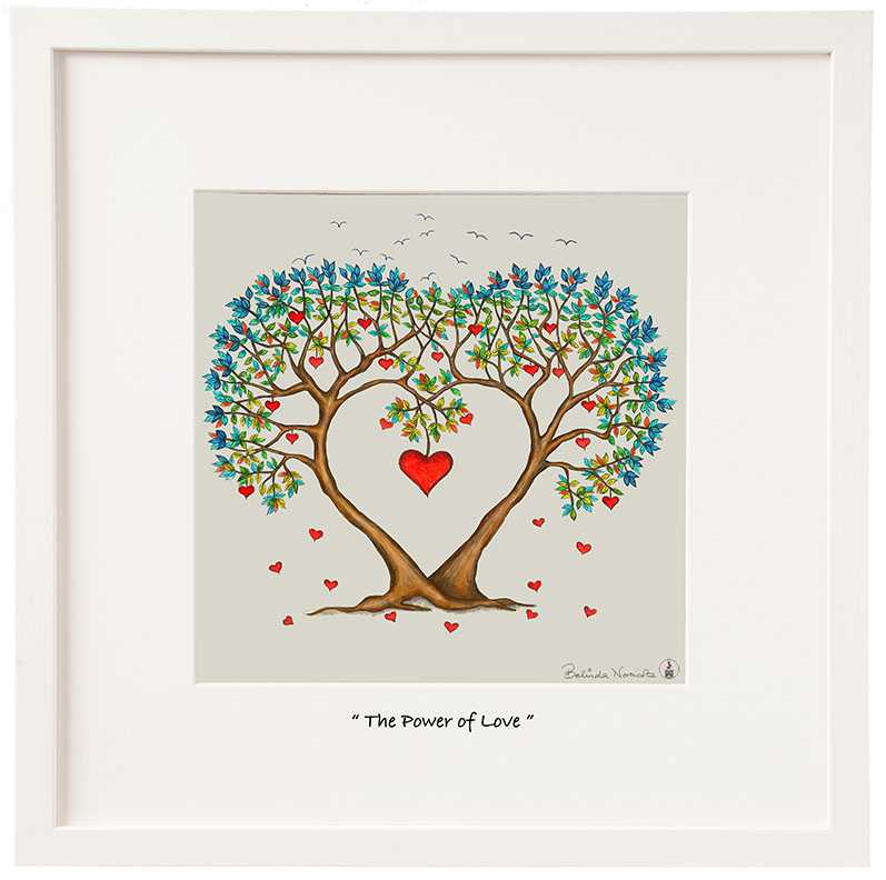 Belinda Northcote 'The Power of Love' Framed Print*