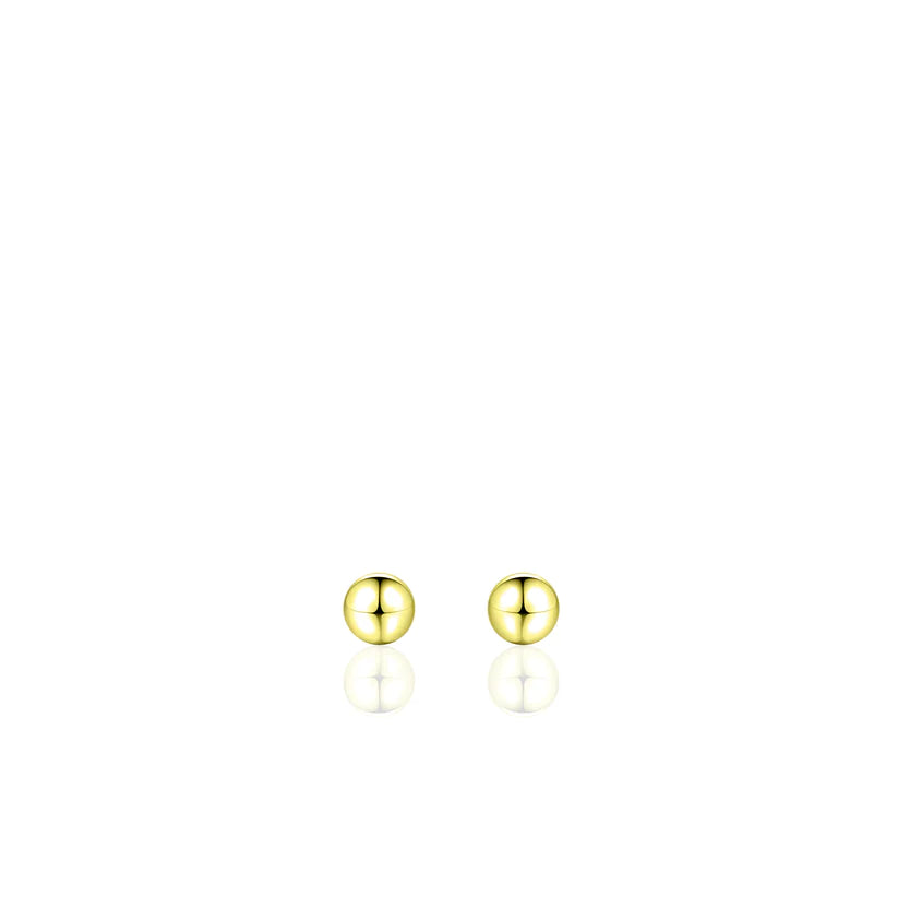 Gisser Sterling Silver Earrings - 4mm Ball Studs