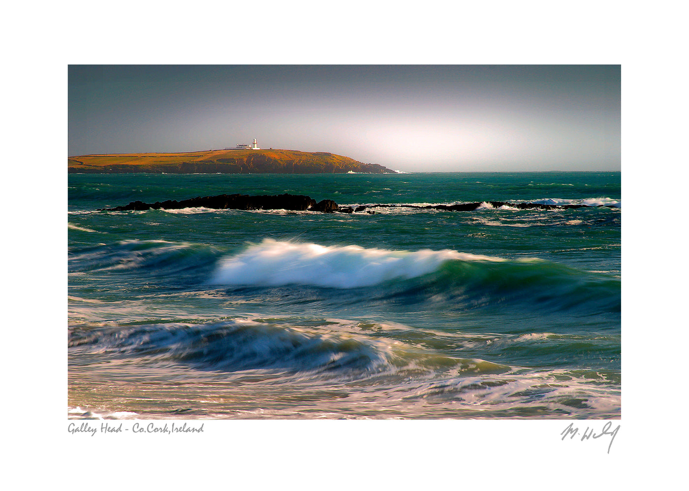 ROSSCARBERY BAY - Michael Walsh Framed Print C-162