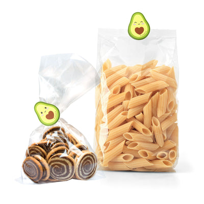Legami Avocado Bag Clip - Set of 4