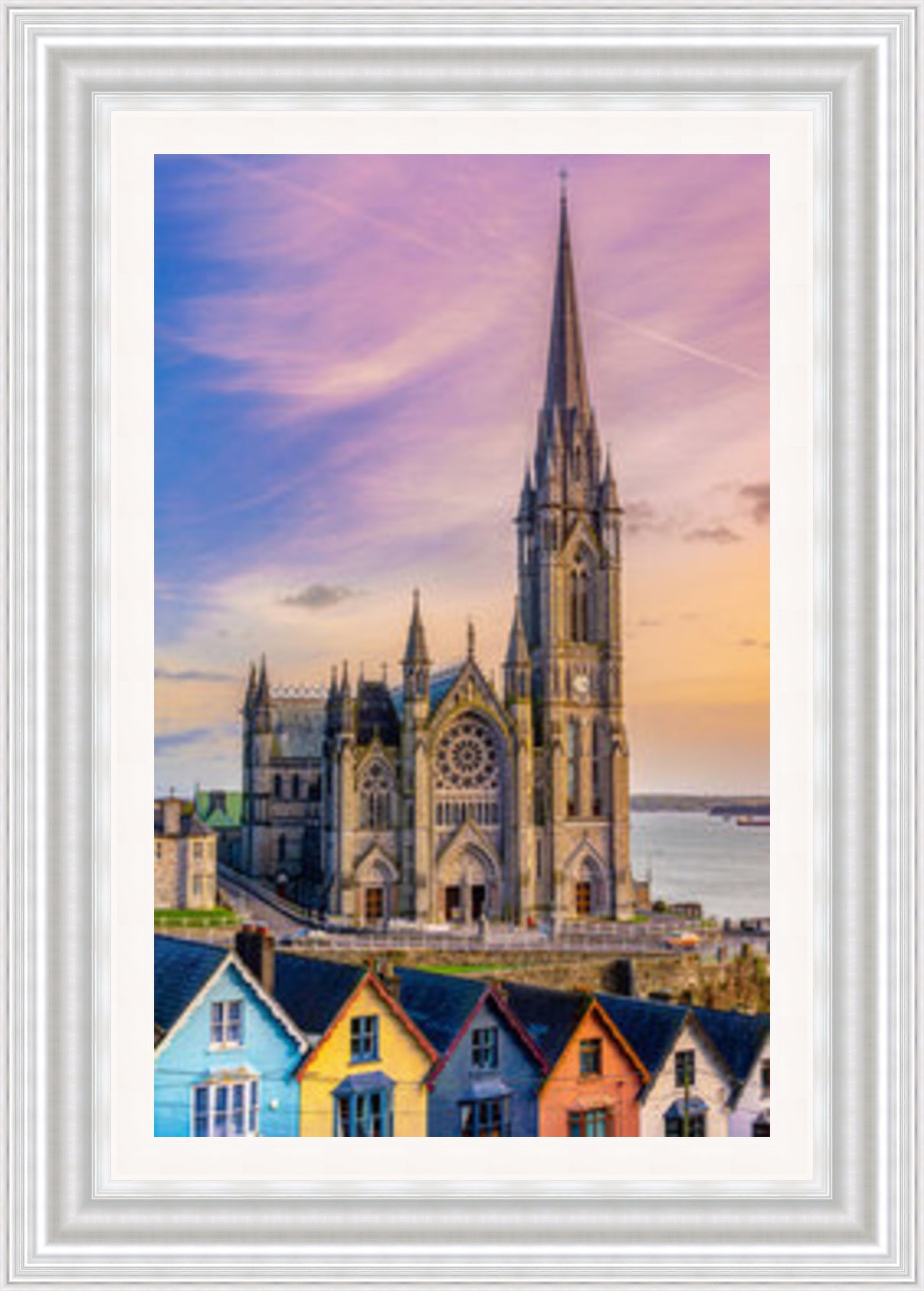 Saint Colmans Cathedral in Cobh Framed Picture Art On Glass **CLICK & COLLECT ONLY**