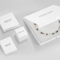 Coeur De Lion - GeoCUBE® Precious Fusion - Pearl White Necklace