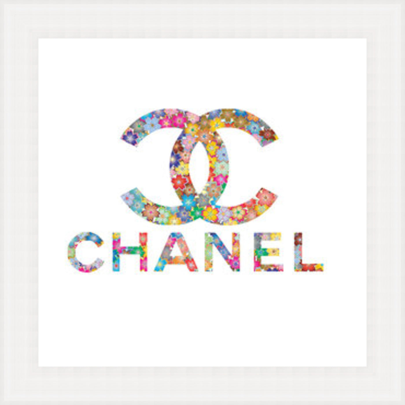 Chanel Collage Art Print  Here On Lake Huron