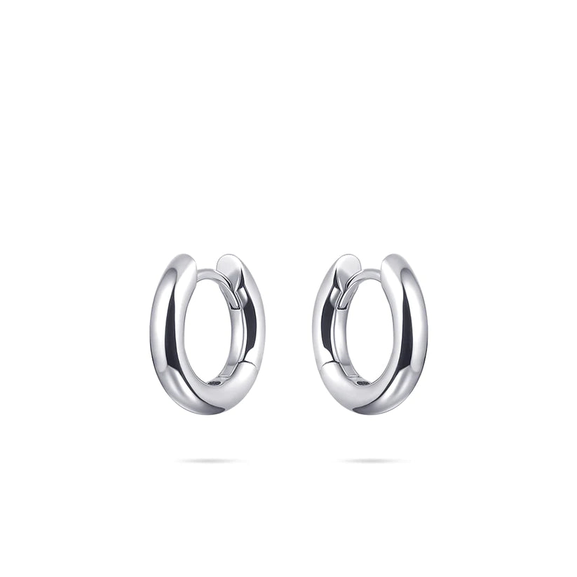 Gisser Sterling Silver Earrings - Classic Hoops
