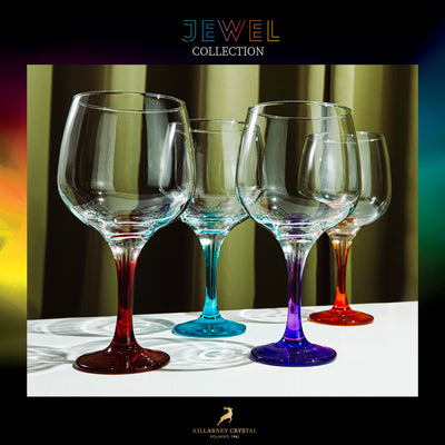 Killarney Crystal Jewel Gin Glass - Set of 4 PQ6