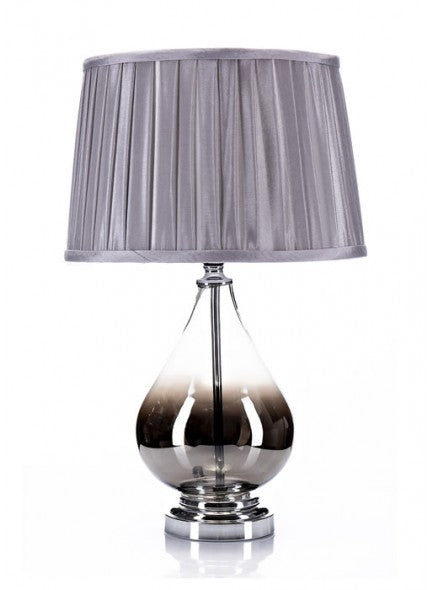 The Grange Collection Lamp - Smoked Grey Glass