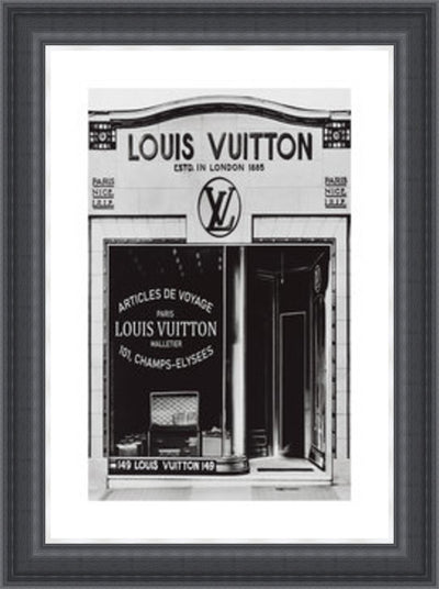 Louis Vuitton Framed Print **CLICK & COLLECT ONLY**