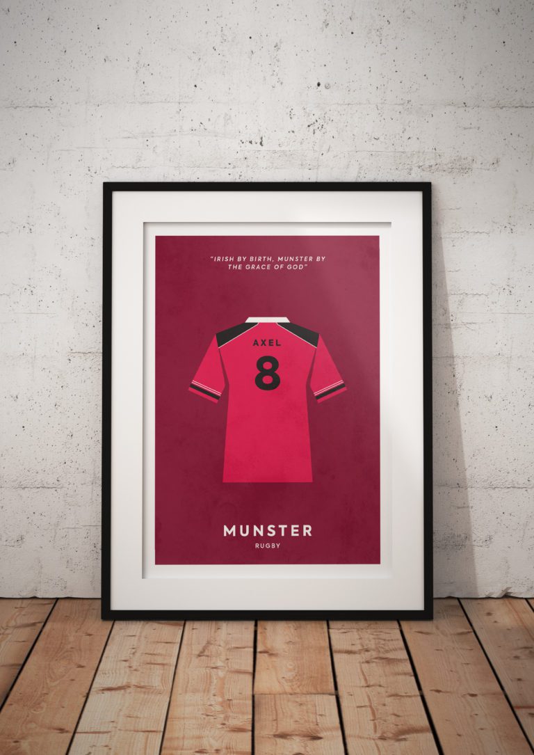 Ray Hurley Prints - Munster Rugby - Framed/Unframed