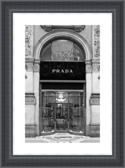 Prada Store Framed Picture - Art on Glass - **CLICK & COLLECT ONLY**