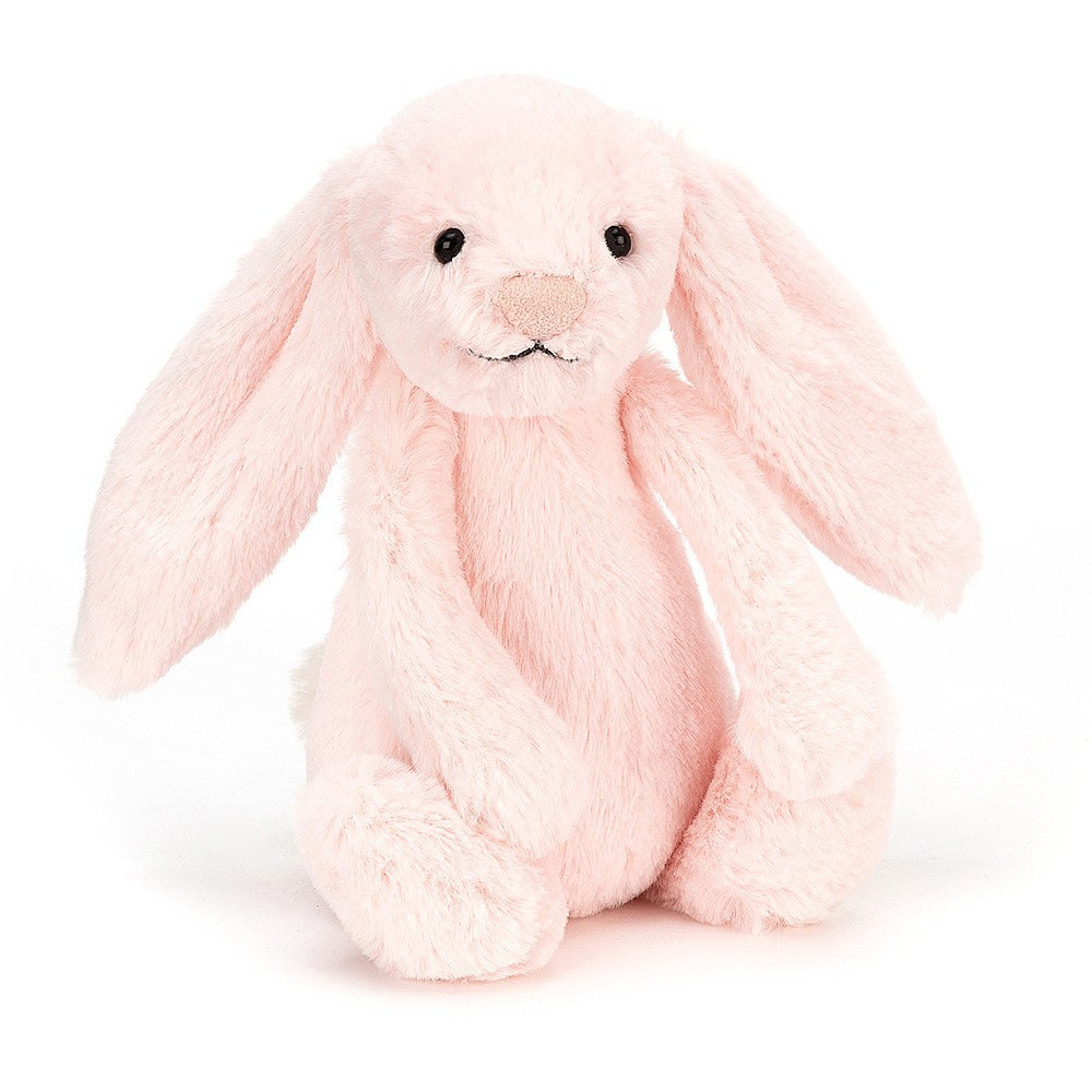 Jellycat Bashful Bunny Rattle - Pink/Blue N