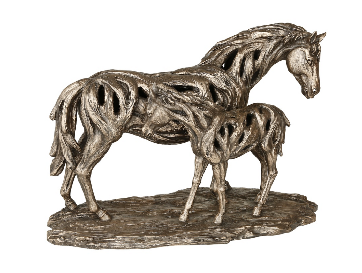 Genesis Fine Arts - Driftwood Mare & Foal