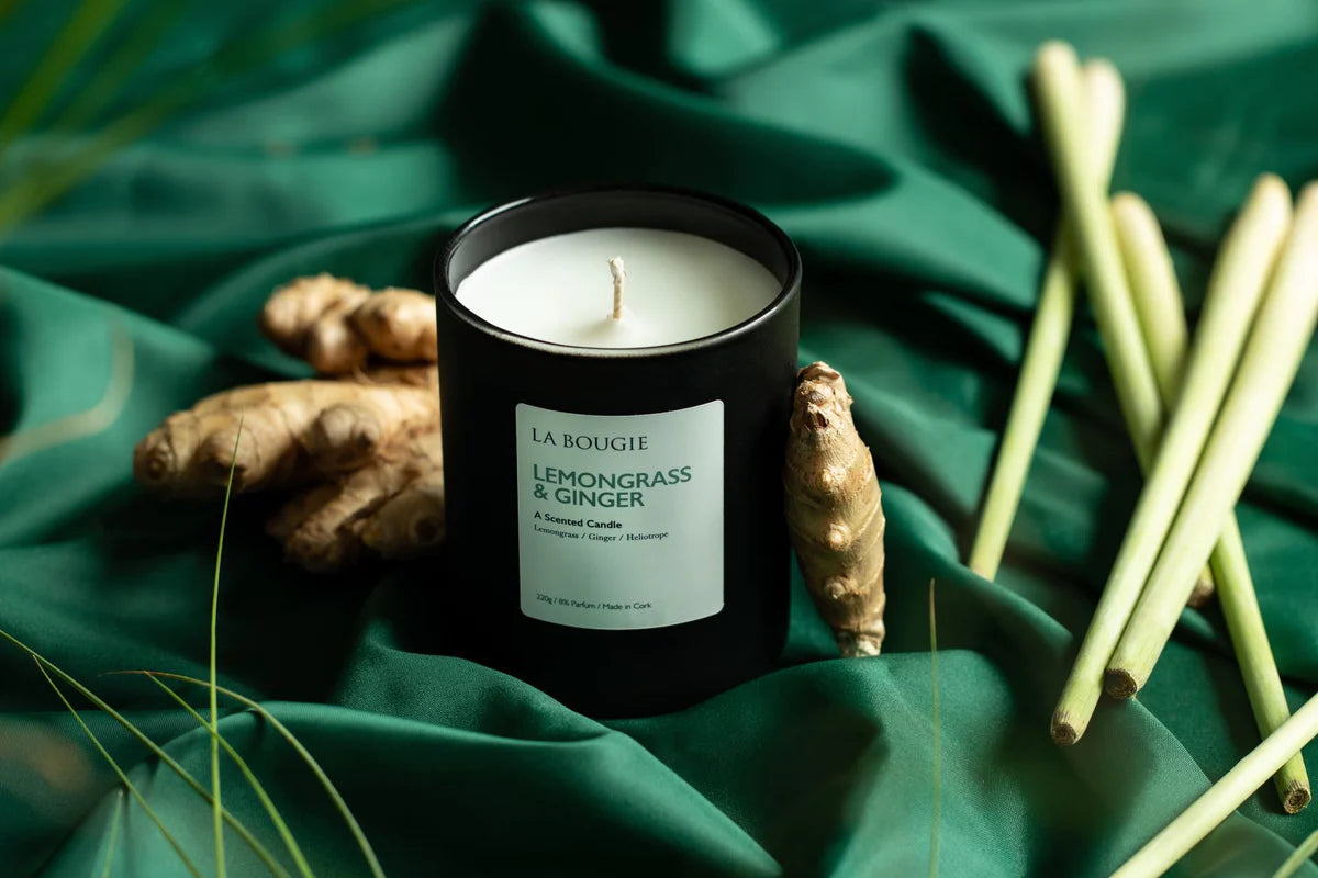 La Bougie Luxury Candle - Lemongrass & Ginger