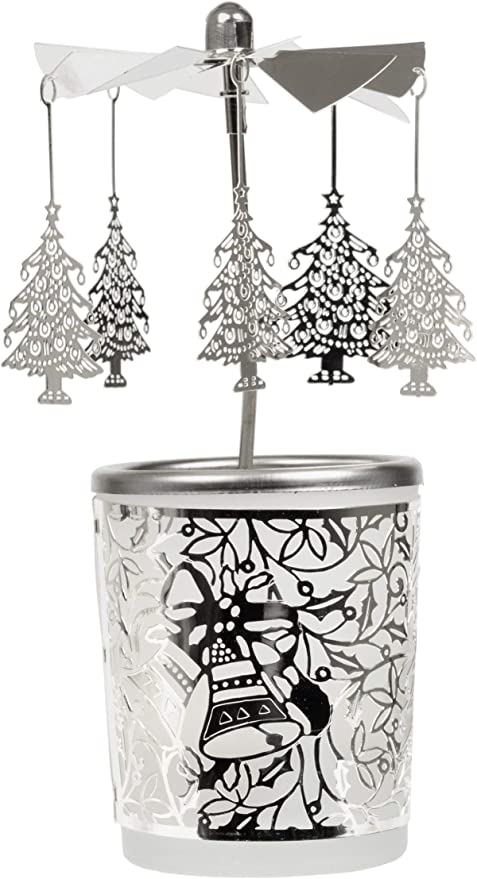 Spinner Tea Light Holder - Christmas Tree