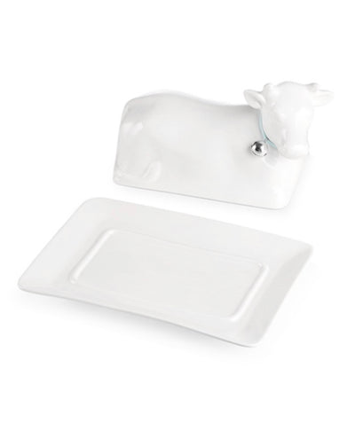 Newbridge Silverware Whiteware Cow Butterdish