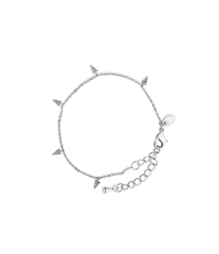 Newbridge Silverware Bracelet - Petit Triangle - Silver Plated