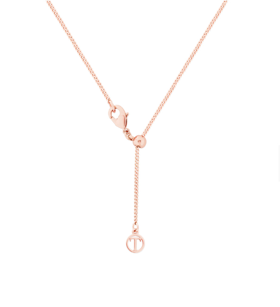 Tipperary Crystal Pendant - Tree Of Life Collection - Tree Of Life Circle - Rose Gold Plated