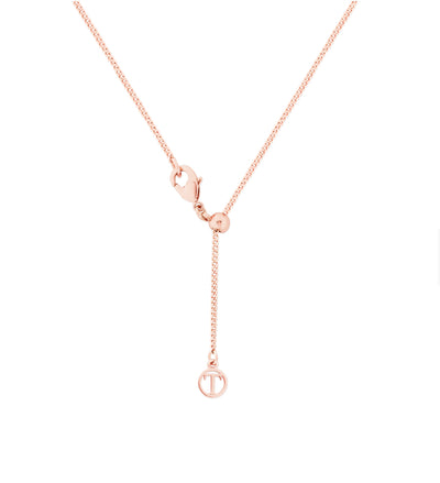 Tipperary Crystal Pendant - Tree Of Life Collection - Tree Of Life Circle - Rose Gold Plated