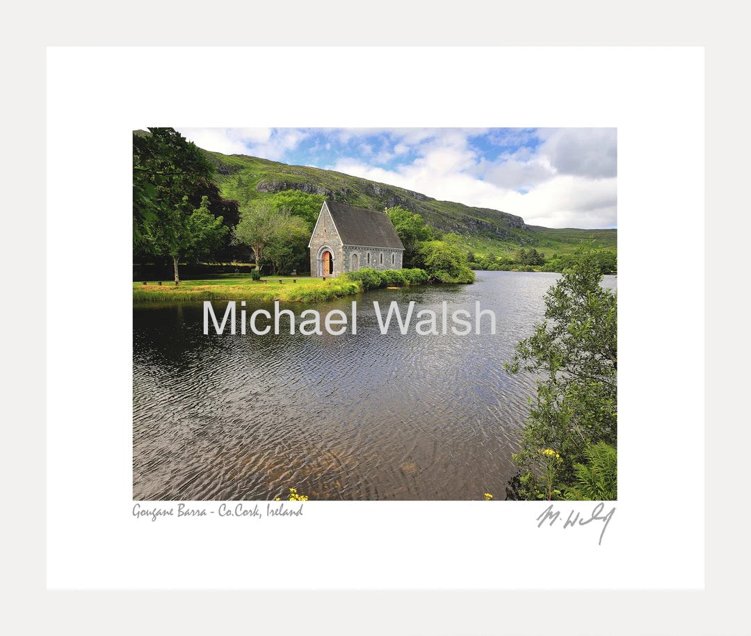 GOUGANE BARRA - Michael Walsh Visions Framed Print C-319