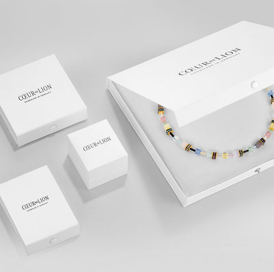 Coeur De Lion GeoCUBE® Multi Colour Delight Necklace