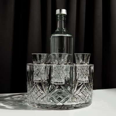 Killarney Crystal Trinity Vodka Drinks Set - 8 Piece PQ4