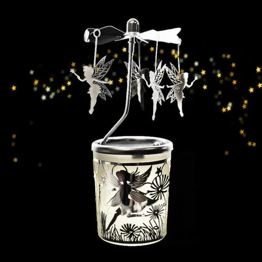 Spinner Tea Light Holder - Tinkerbell Fairy