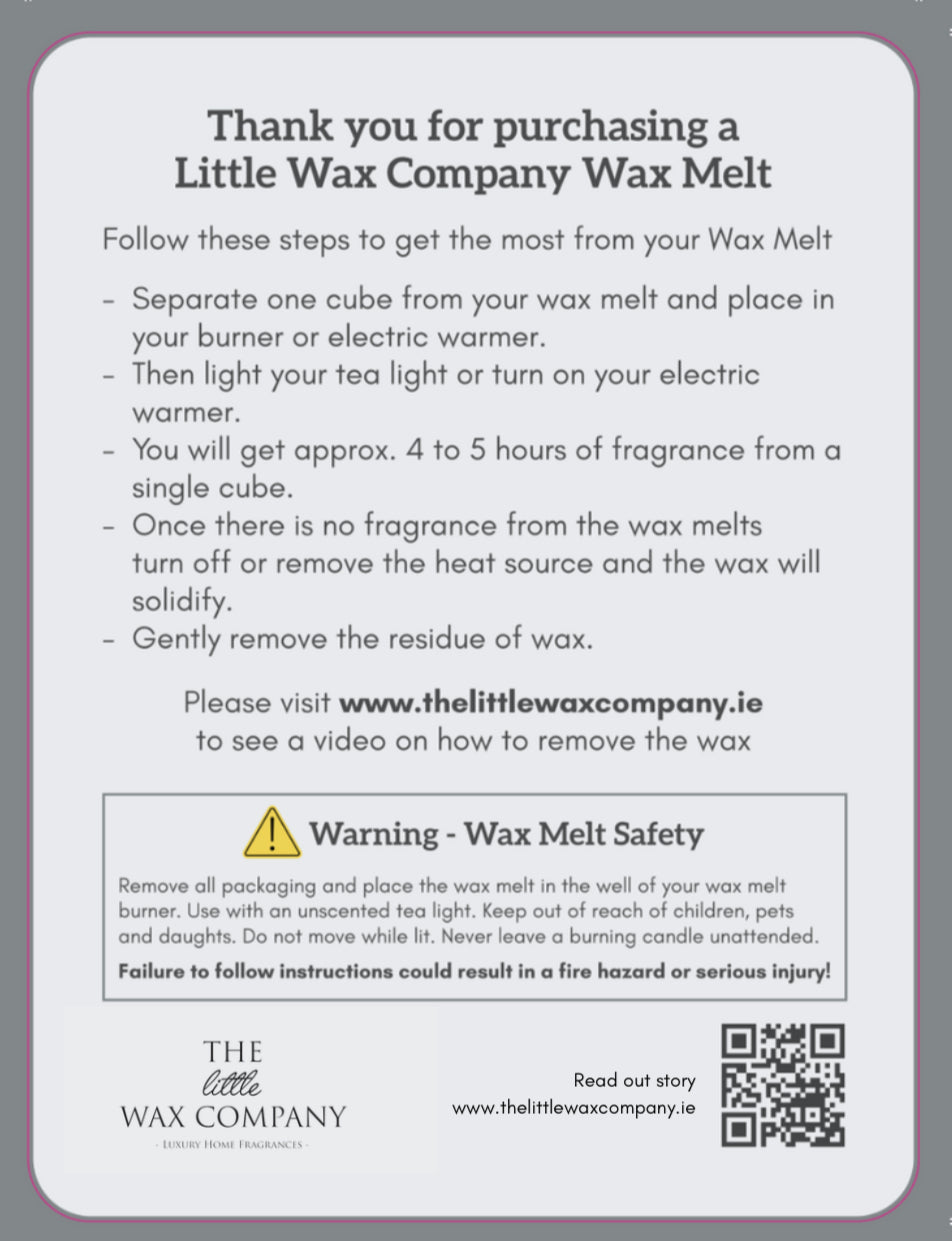 The Little Wax Company Wax Melt - Tranquillity