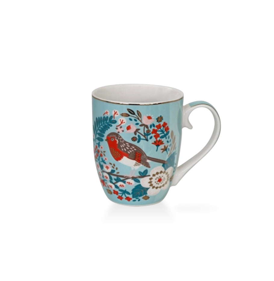 Tipperary Crystal Birdy Mug - Set of 4