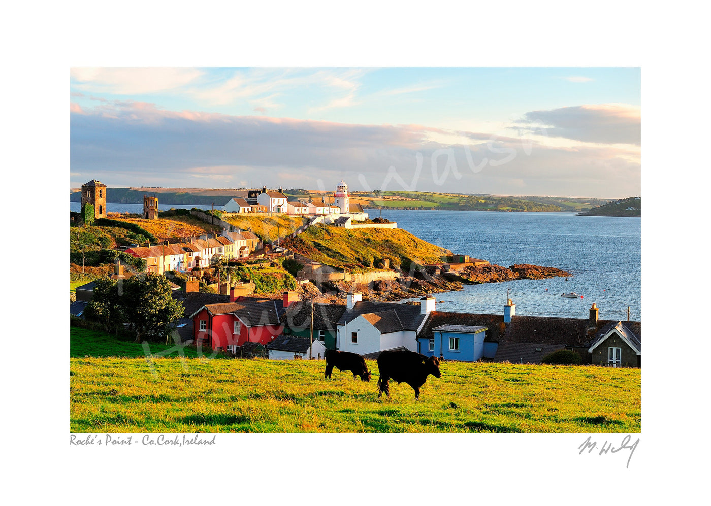 ROCHES POINT - Michael Walsh Framed Print C-300