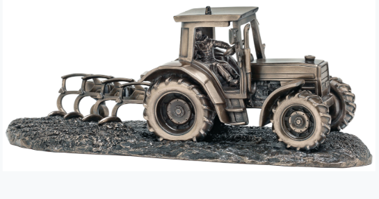 Genesis Fine Arts - Tractor & Plough